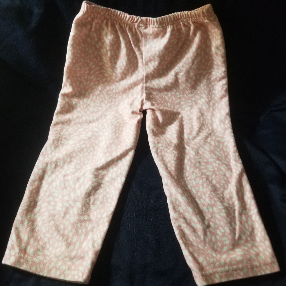 Cute dotted pink Carters kids pj set - Picture 7 of 8
